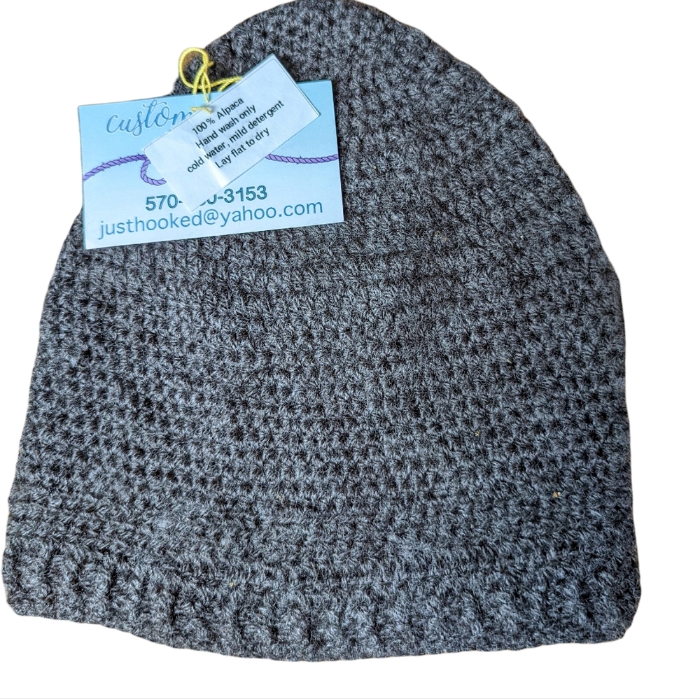 Handmade Child Hat Alpaca Wool NWT